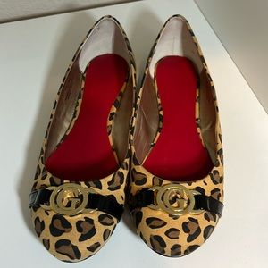 Guess Claire ballet flats leopard print Size 7.5